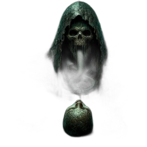 mask, staff, creature, face transparent PNG cut-out
