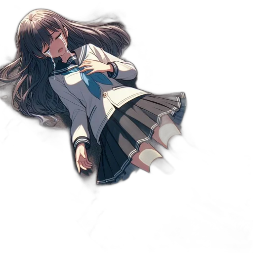 jacket, staff, creature, dress transparent PNG cut-out