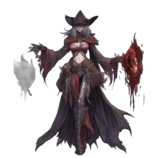 staff, creature, concept art, fantasy art transparent PNG cut-out