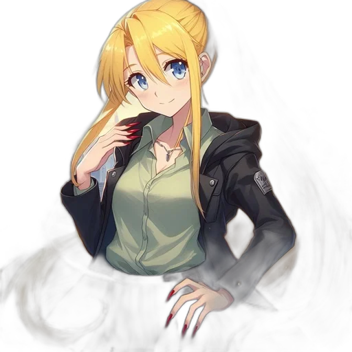 jacket, staff, dress, dragon transparent PNG cut-out