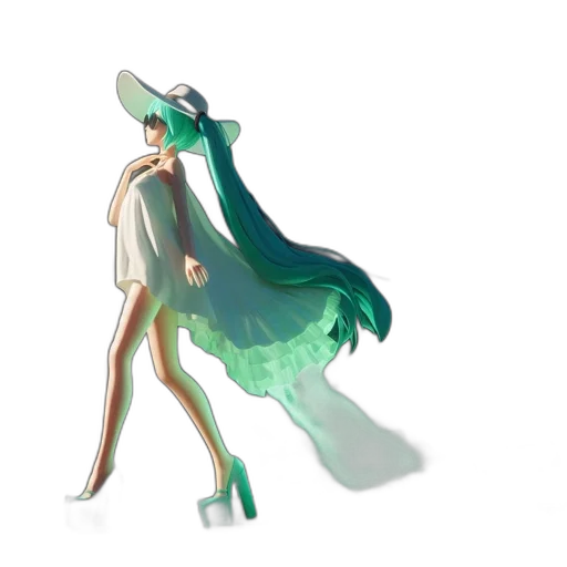 dress, staff, robot, creature transparent PNG cut-out