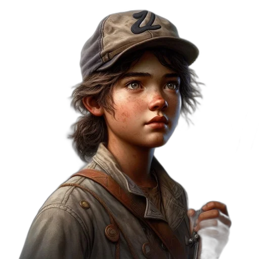 hat, face, staff, photorealistic transparent PNG cut-out