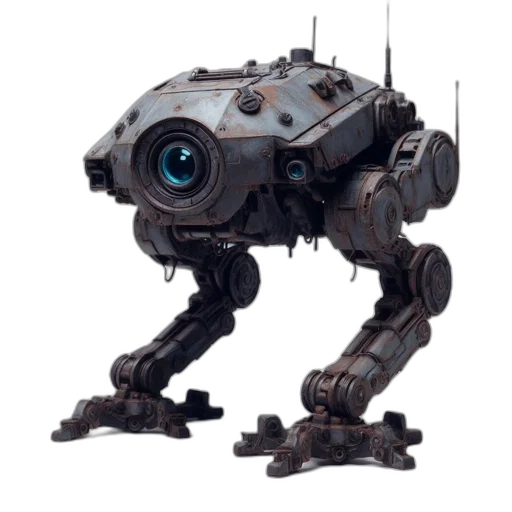 robot, weapon, creature, animal transparent PNG cut-out