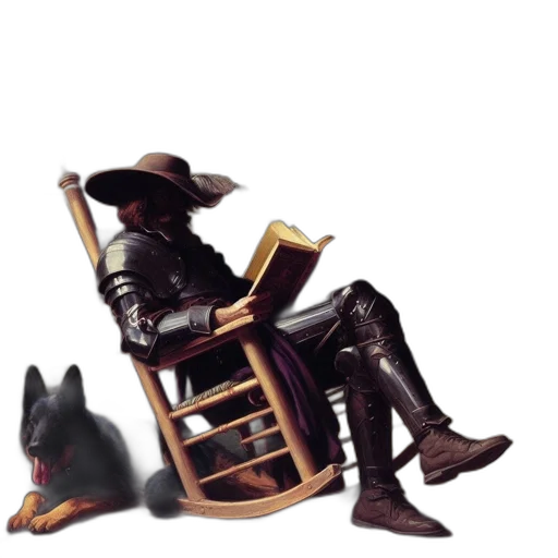 furniture, staff, hat, weapon transparent PNG cut-out