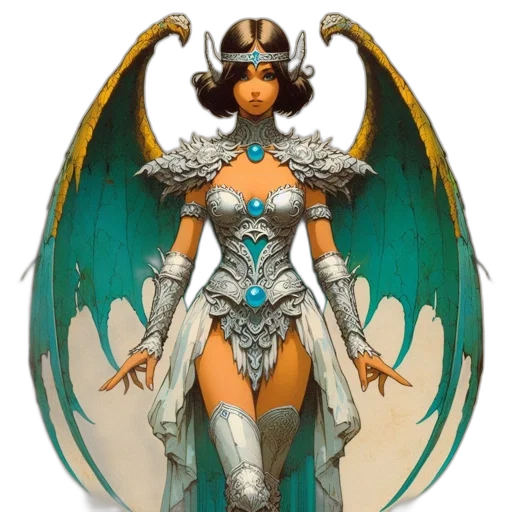 fantasy art, concept art, pixel art, comic book art transparent PNG cut-out
