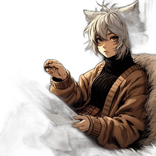 staff, animal, creature, fantasy art transparent PNG cut-out