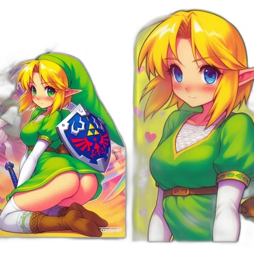 pixel art, fantasy art, concept art, watercolor transparent PNG cut-out