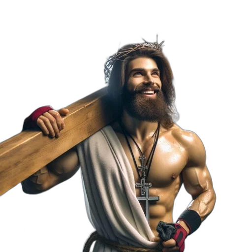 sword, weapon, muscular, man transparent PNG cut-out