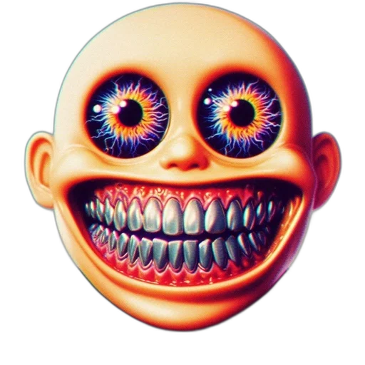 mask, face, creature, robot transparent PNG cut-out