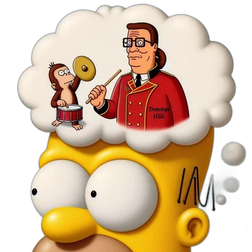 staff, crown, face, cartoon transparent PNG cut-out