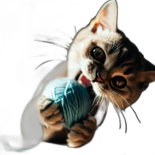 staff, animal, photorealistic, 3d render transparent PNG cut-out