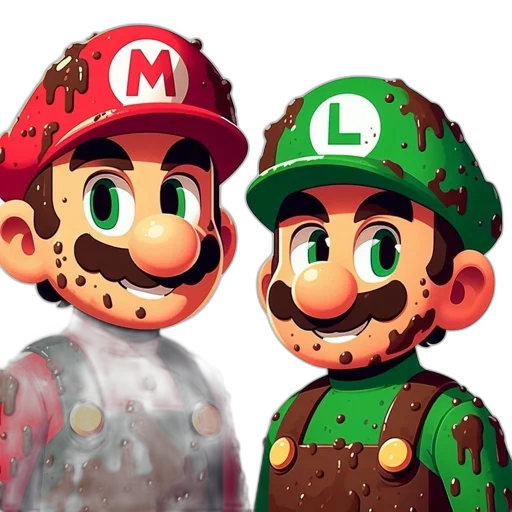 pixel art, 3d render, concept art, watercolor transparent PNG cut-out