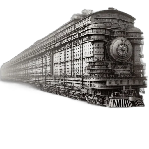 weapon, car, building, robot transparent PNG cut-out