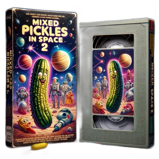 outer space, aged, vhs, case transparent PNG cut-out