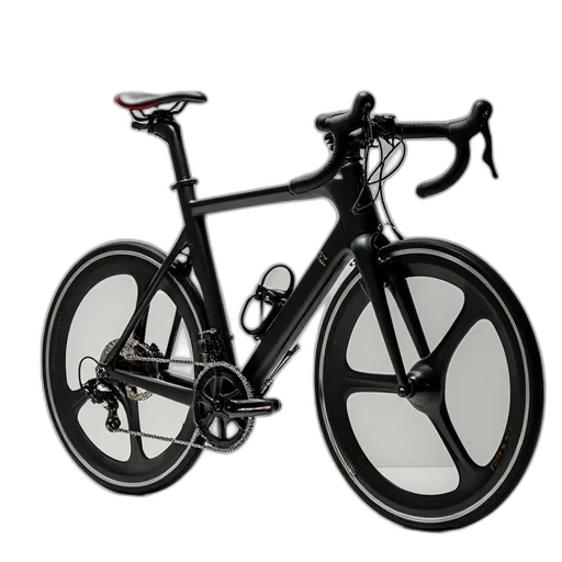 3d render, spinning, bike, designed transparent PNG cut-out
