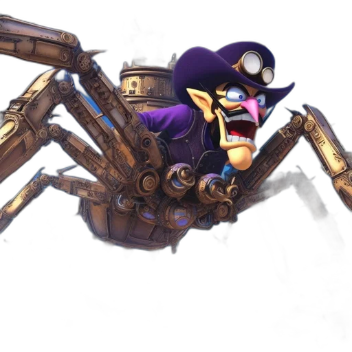 weapon, robot, crown, mask transparent PNG cut-out