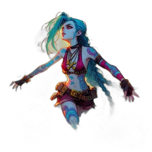 concept art, fantasy art, comic book art, pixel art transparent PNG cut-out