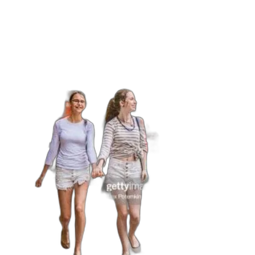 dress, jacket, shoes, staff transparent PNG cut-out