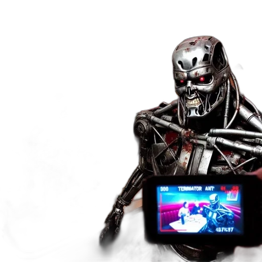 robot, mask, cyberpunk, concept art transparent PNG cut-out