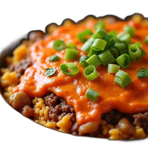 food, crown, photorealistic, 3d render transparent PNG cut-out