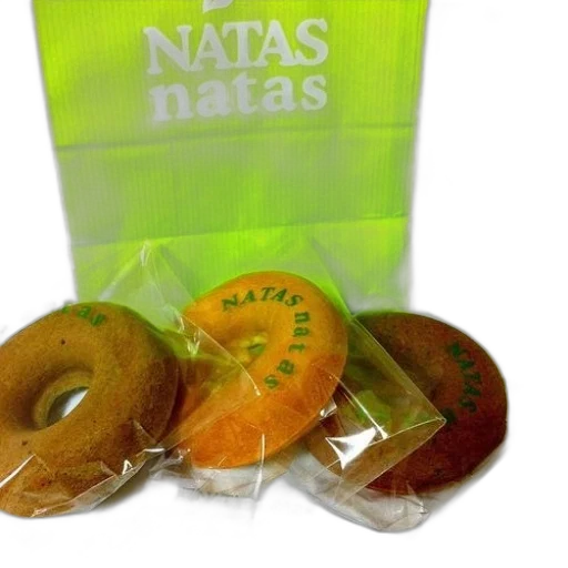 food, three, doughnuts, plastic transparent PNG cut-out