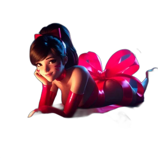 dress, robot, creature, 3d render transparent PNG cut-out