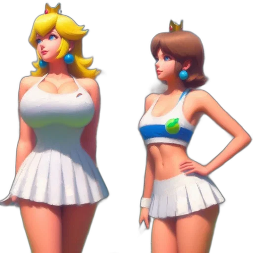 dress, concept art, 3d render, pixel art transparent PNG cut-out