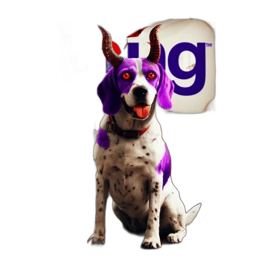 animal, staff, 3d render, uniquely transparent PNG cut-out