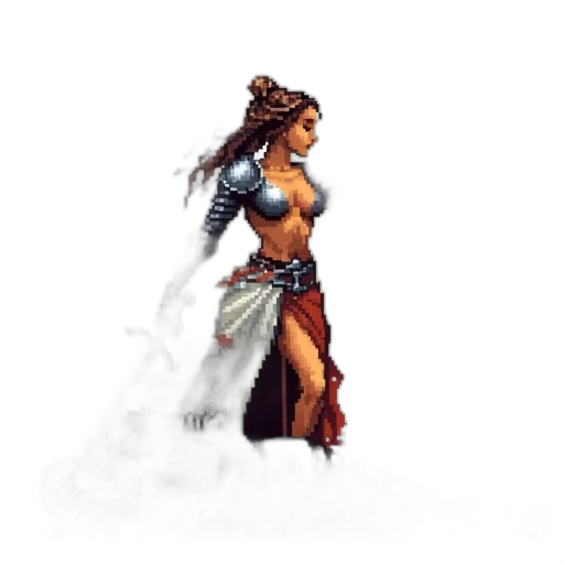 staff, fantasy art, pixel art, concept art transparent PNG cut-out
