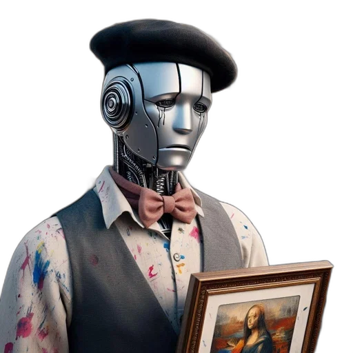 robot, face, mask, concept art transparent PNG cut-out