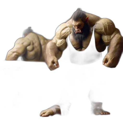 creature, animal, weapon, face transparent PNG cut-out