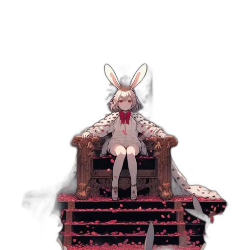 dress, crown, animal, creature transparent PNG cut-out