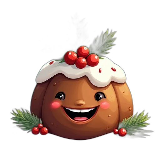 food, concept art, photorealistic, grinning transparent PNG cut-out