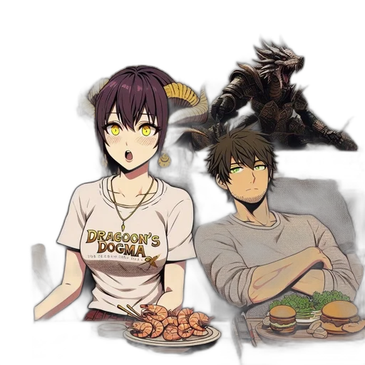 food, creature, pixel art, concept art transparent PNG cut-out