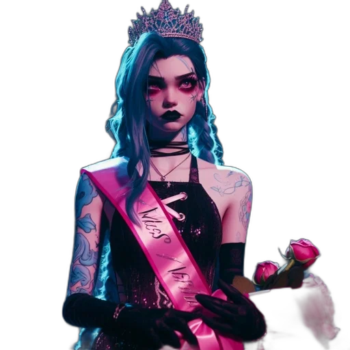 crown, dress, jewelry, staff transparent PNG cut-out