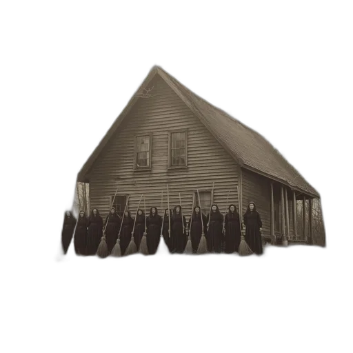 hat, building, staff, umbrella transparent PNG cut-out