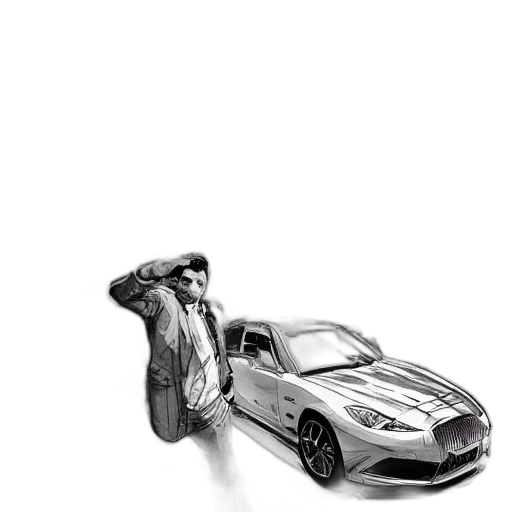 car, weapon, robot, bottle transparent PNG cut-out