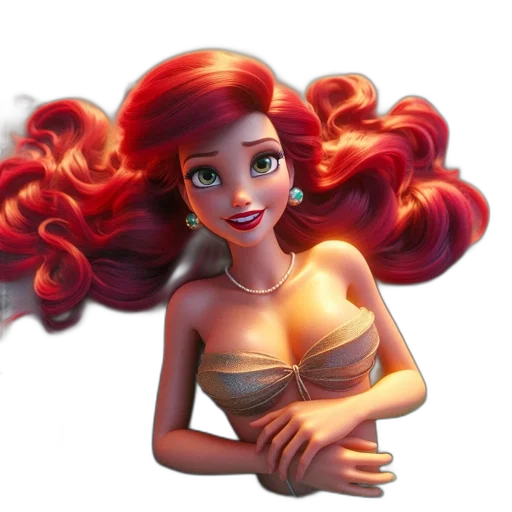 hair, crown, concept art, fantasy art transparent PNG cut-out
