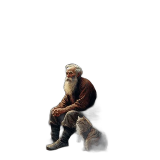 animal, creature, staff, hat transparent PNG cut-out