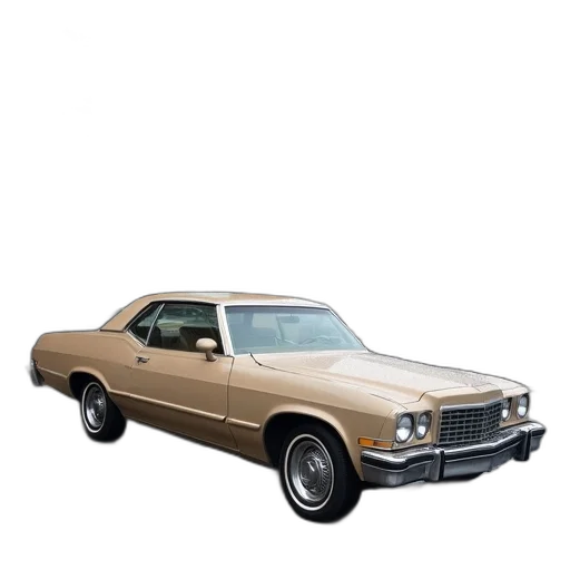 car, photorealistic, 3d render, beige transparent PNG cut-out