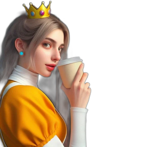 crown, fantasy art, concept art, photorealistic transparent PNG cut-out