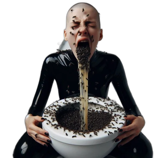 food, robot, staff, creature transparent PNG cut-out