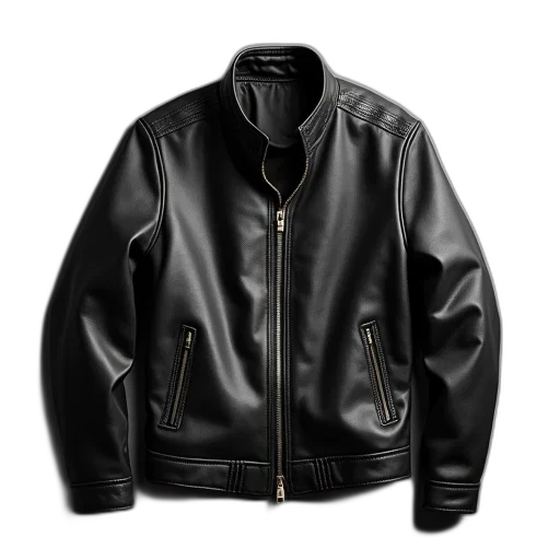 jacket, 3d render, photorealistic, dark transparent PNG cut-out
