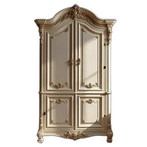 furniture, crown, 3d render, earth tones transparent PNG cut-out