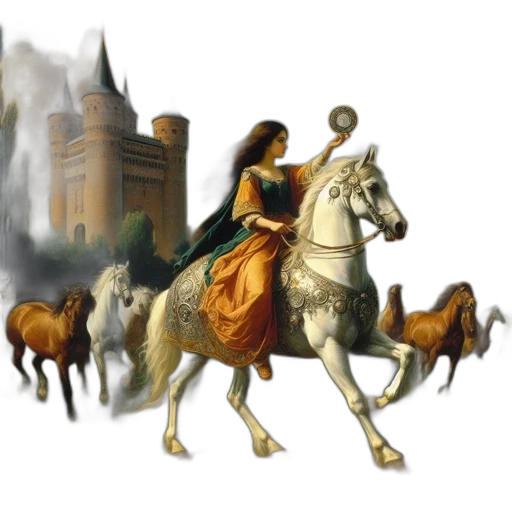 crown, sword, fantasy art, concept art transparent PNG cut-out
