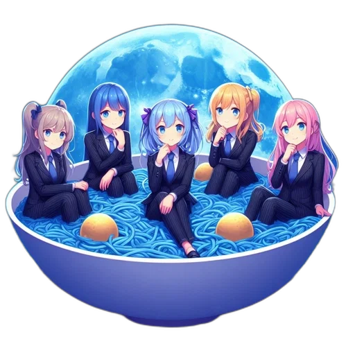 food, staff, anime, concept art transparent PNG cut-out
