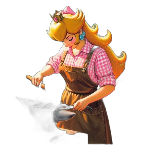 staff, food, concept art, pixel art transparent PNG cut-out
