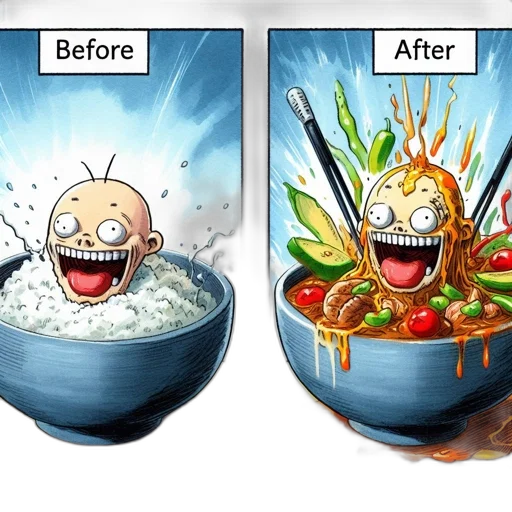 food, concept art, comic book art, fantasy art transparent PNG cut-out