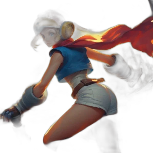 concept art, comic book art, fantasy art, anime transparent PNG cut-out