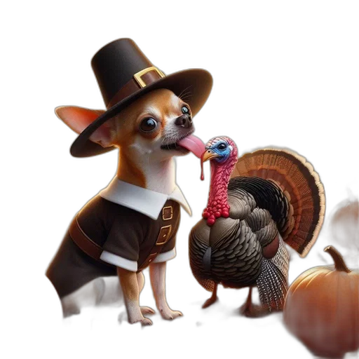 animal, hat, food, chihuahua transparent PNG cut-out